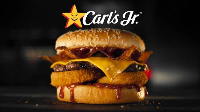 The Western bacon burger from Carl's Jr.