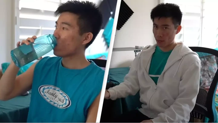 Man who drank three liters of water everyday for 30 days reveals the impact it had on his body