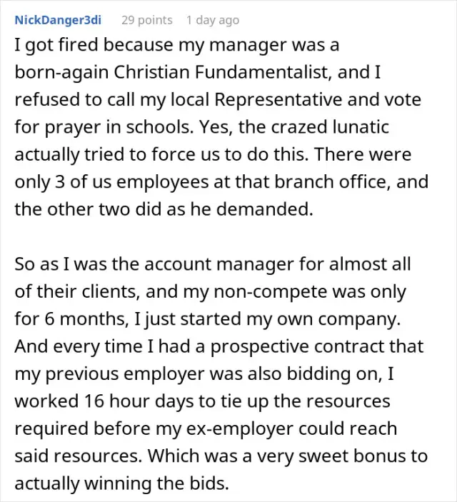 “About $60k In Billables A Month”: Fired Employee Scores Big When Client Follows Them