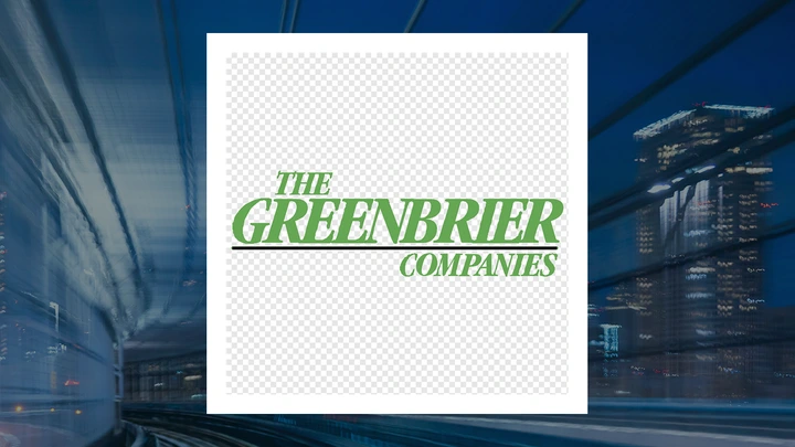 Greenbrier Companies logo with Transportation background