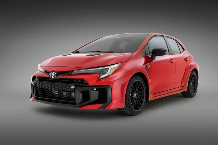 2025 Toyota GR Corolla 3/4 front view