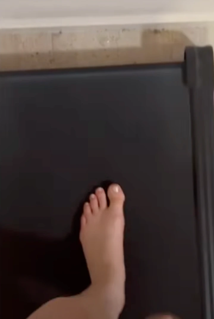 walking backwards