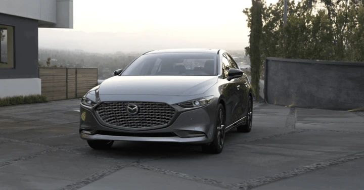 2025 Mazda3 outdoors