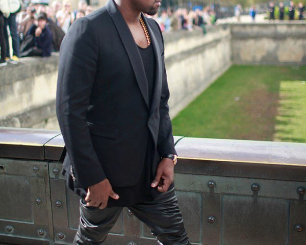 US rap artist Kanye West arrives for the presentation of Christian Dior's ready to wear Spring-Summer 2013 collection, in Paris, Friday, Sept.28, 2012
Paris Fashion Dior, Paris, France