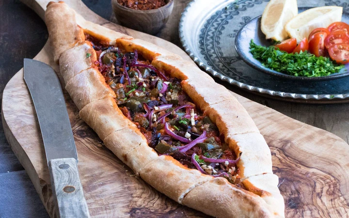 Harissa Flat Bread 4