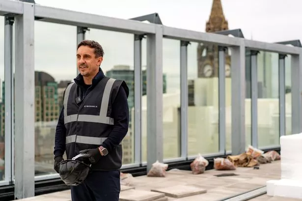 Gary Neville says ‘leap of faith’ paid off as No 1 St Michael’s in Manchester is fully let before building work completes