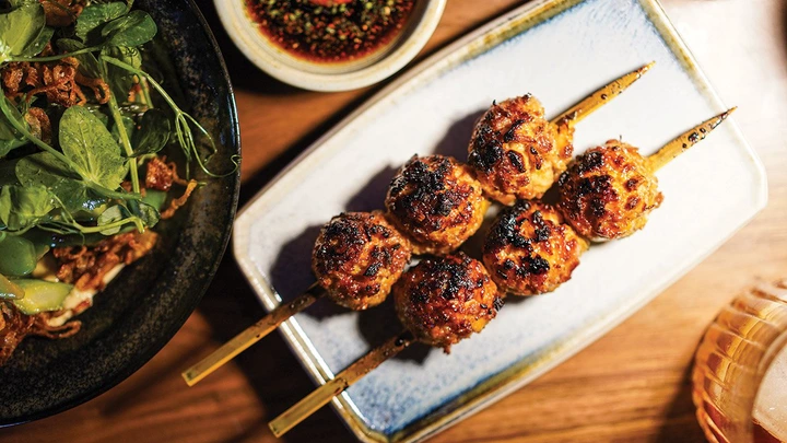 Tsukune has been a daily special at Echo Park’s Budonoki.