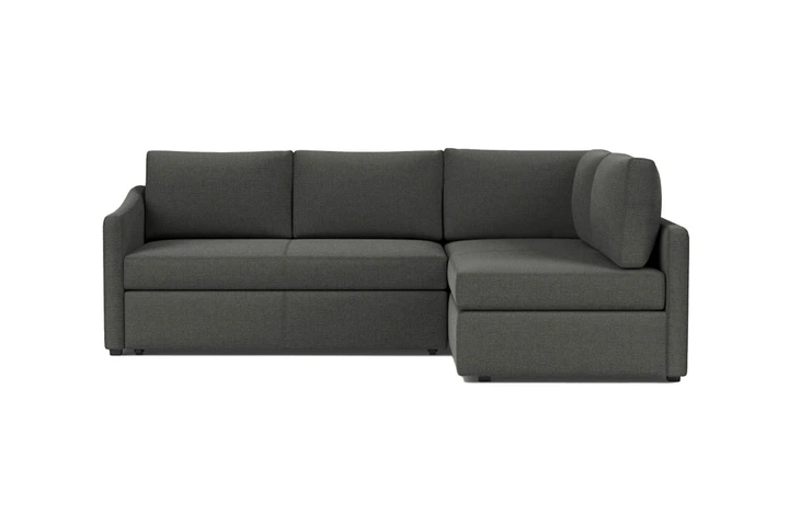 Room &amp; Board 90 Inch Pop-Up Platform Queen Sleeper Oxford Sectional