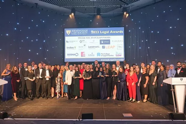 Shortlist revealed for 2024 Birmingham Law Society Legal Awards