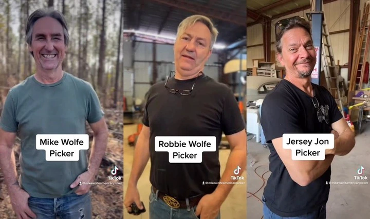 Robbie Wolfe and Mike Wolfe on Instagram - Stars of American Pickers.