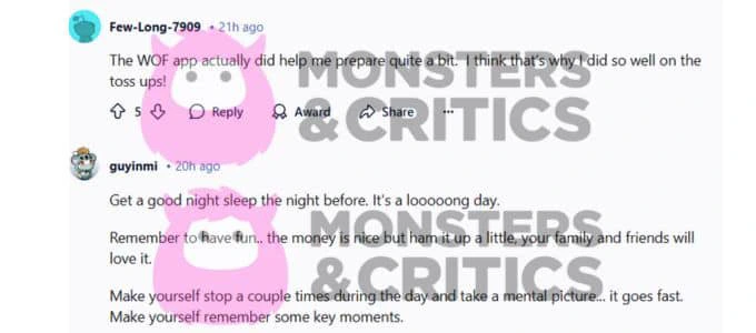 former wheel of fortune contestants offer advice on reddit