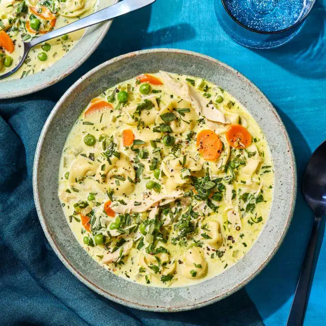 a recipe photo of Chicken Tortellini Soup Recipe