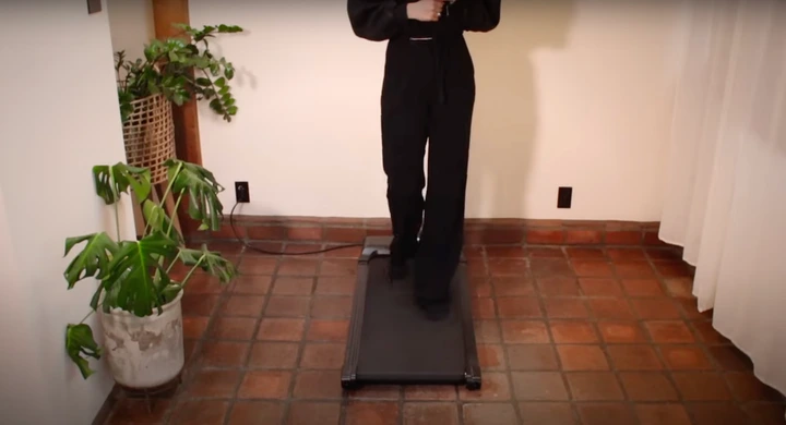 walking backwards