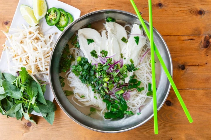 Chicken Pho at Saigon Hustle