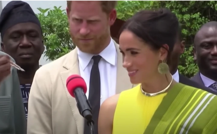 Prince Harry and Meghan Markle in Nigeria