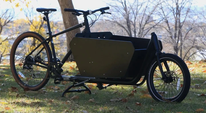 Argo Bikes Cargo Bike Kit 2.0 outside