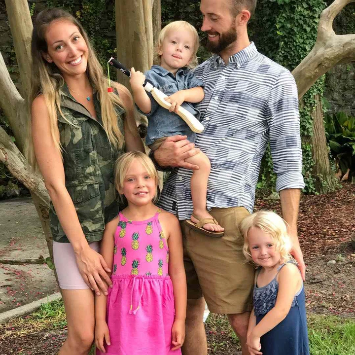 Myka and James Stauffer with their children