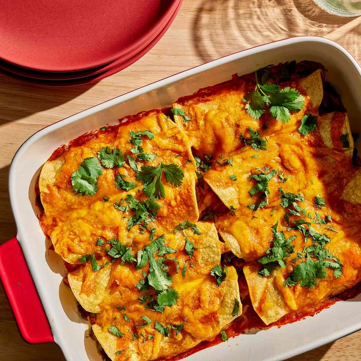 an image of the Veggie Enchiladas