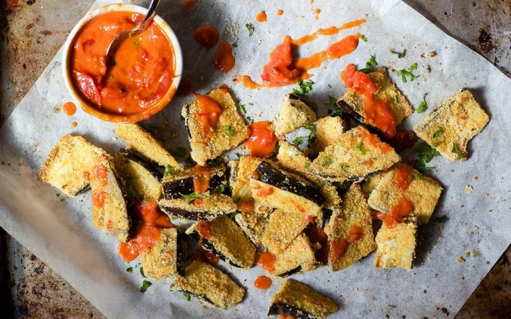 crispy-cornmeal-crusted-eggplant-with-smoky-harissa-1200x750