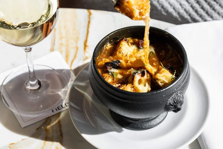 Fielding's River Oaks French onion soup