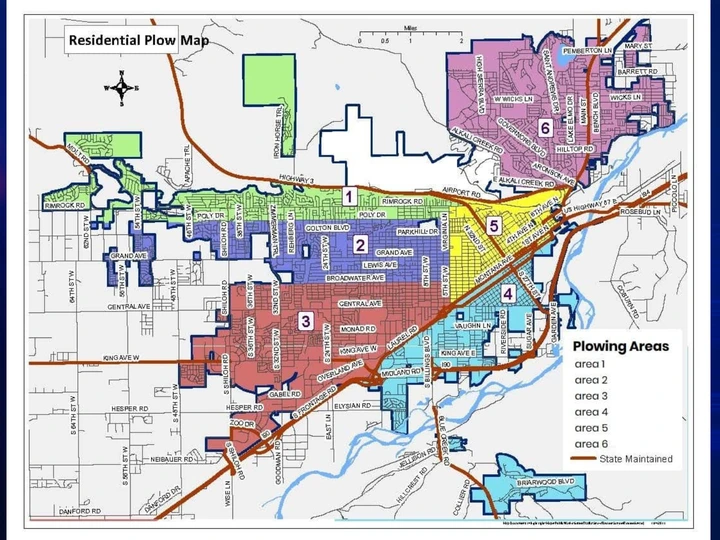 Billings snow plowing continues; move cars for smooth operation