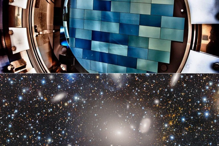 Dark Energy Camera DECam Galaxies Antila Cluster
