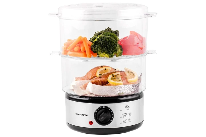 Amazon.com OVENTE 2 Tier Electric Food Steamer