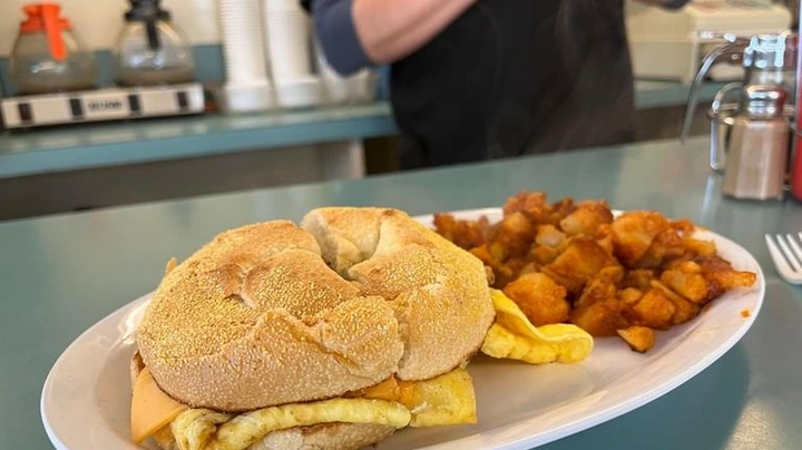 The Kevin Special -- bacon, egg and cheese on a...