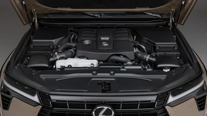 2024款雷克萨斯GX Engine hood open
