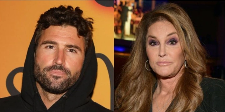 Brody Jenner and Caitlyn Jenner (left to right).