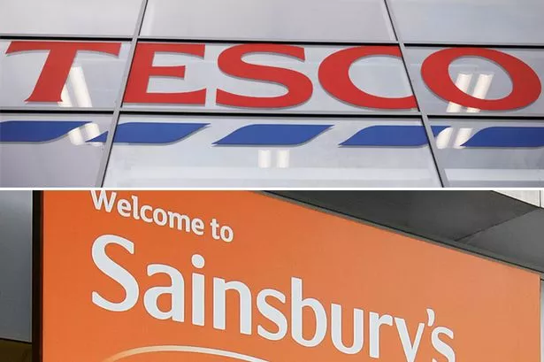 Tesco, M&S and Sainsbury's shares drop amid FTSE 100 rally after 'trolley wars' warning