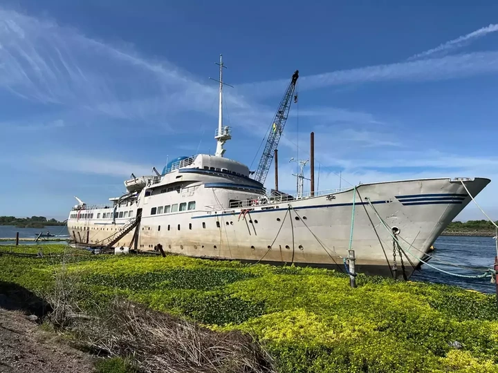 The restoration initiative has unfortunately deteriorated over time (Kristina Werner-Meris/California Department of Fish and Wildlife/US Coast Guard).