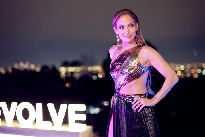 Jennifer Lopez attends the launch of JLo Jennifer Lopez for Revolve Collection at a private residence on March 18, 2023 in Beverly Hills, California.