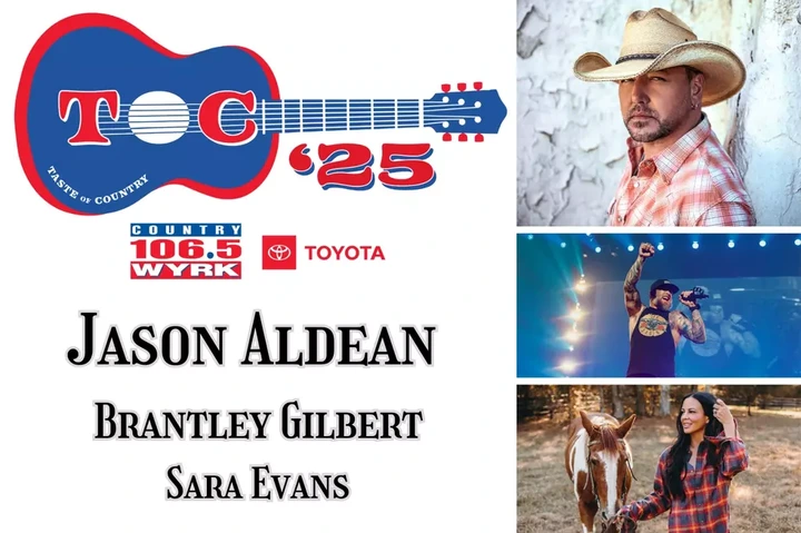 Sara Evans Teams Up with Jason Aldean and Brantley Gilbert for Taste of Country Event