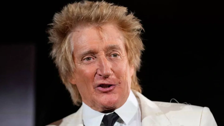 (FILES) British singer Rod Stewart speaks as he presents the Teaching award during the King's Foundation charity awards at St James' Palace, in central London, on June 11, 2024. British rock singer Rod Stewart will celebrate his 80th birthday on January 10, 2025. (Photo by Kirsty Wigglesworth / POOL / AFP) (Photo by KIRSTY WIGGLESWORTH/POOL/AFP via Getty Images)