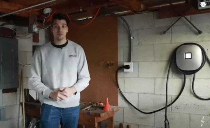 The Tesla owner shared that the expenses for charging fluctuated each month, but overall, everything was running smoothly. (YouTube/Alex Siba)