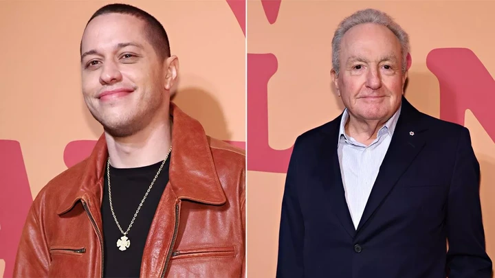 Pete Davidson and Lorne Michaels