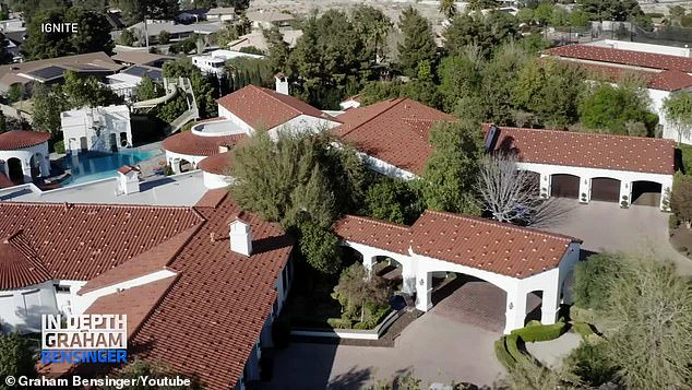 Spanning 38,289 square feet, this Spanish Colonial mansion occupies a sprawling five-acre estate and stands as a testament to opulence, featuring amenities that are unmatched by most residences worldwide.
