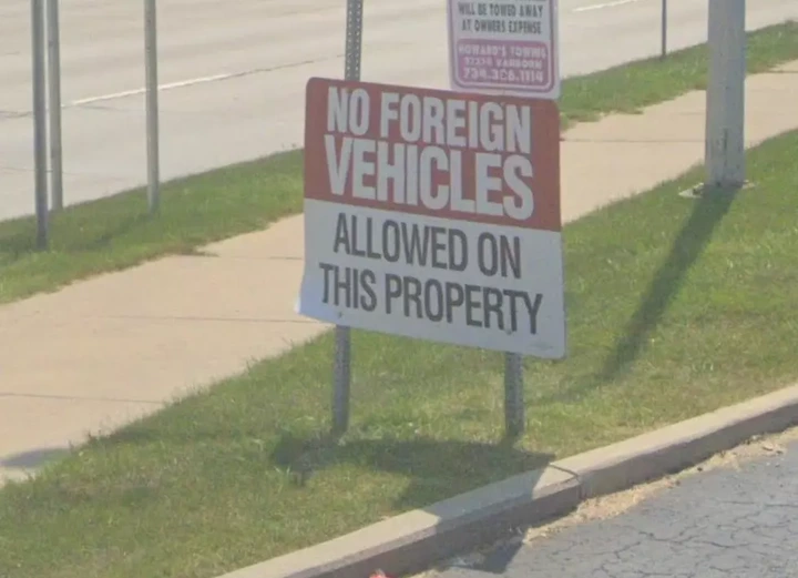 Is It Legal to Ban &#8216;Foreign&#8217; Cars in Michigan Parking Lots?