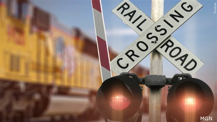 Train track intersection