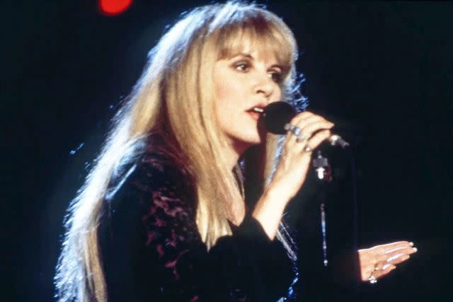 MTV / Photo by Everett Collection Stevie Nicks performing in 'Fleetwood Mac: The Dance' in 1997.