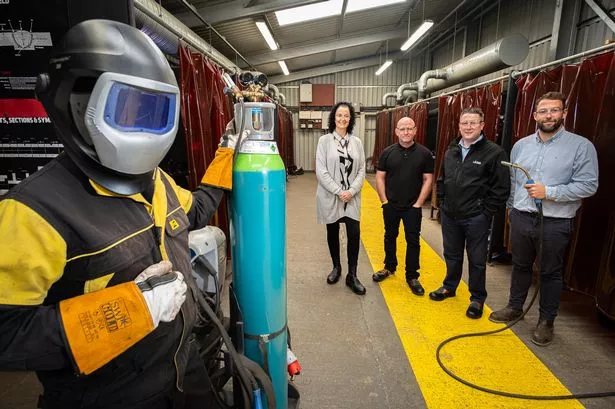 Port Talbot welding skills academy look to retrain hundreds of former steelworkers