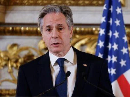 Blinken swats away Trump bombast in France swan song