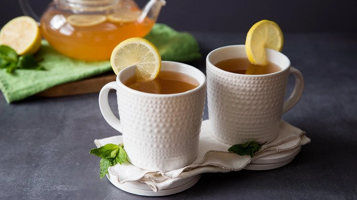 white teacups served on table