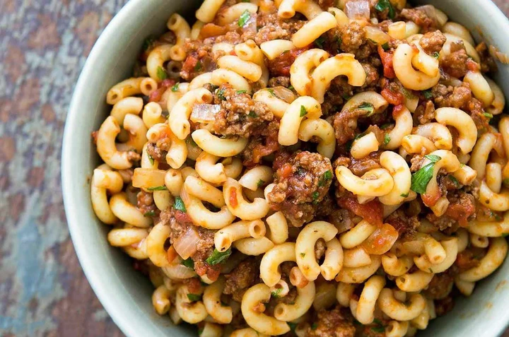 Hamburger and Macaroni